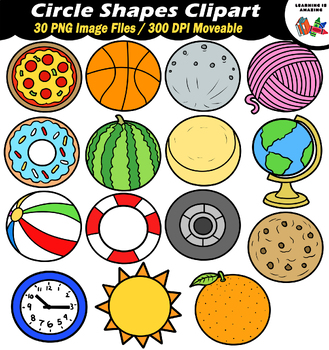 Preview of Circle Shapes Clipart