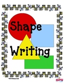 Shapes: Circle, Square, Triangle, Rectangle Writing Pre-K,