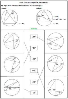 circle geometry grade 11 pdf
