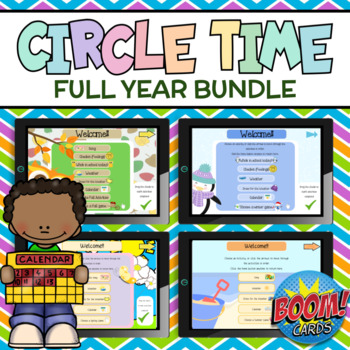 Preview of Circle Time! 4 Seasons Bundle