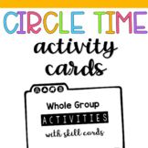Circle Time Activity Cards
