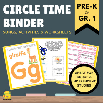 Preview of Circle Time Binder
