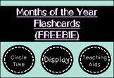 Months of the Year Flashcards (3 Sets)