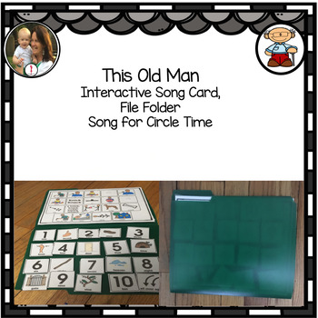 Preview of Circle Time Fun: THIS OLD MAN, Song, Interactive
