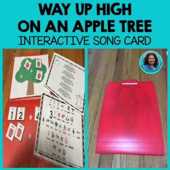 Preview of Circle Time Fun: Way Up High On The Apple Tree poem Interactive