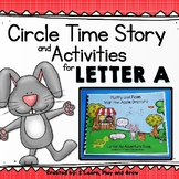 Letter A Write the Room, Interactive Read Along and Activities