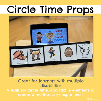 Preview of Circle Time Props- Gross Motor/Music & Movement