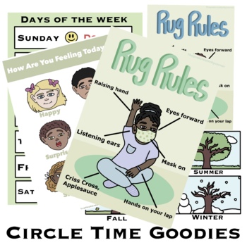 Preview of Circle Time Resources Bundle + Bonus Surprise!