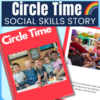 Preview of Circle Time Social Skills Story for Preschool or Kindergarten