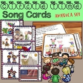 Circle Time Song Cards about America