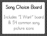 Circle Time Song Choice Board Special Education