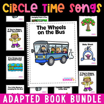 Preview of Circle Time Songs Activity: Adapted Books for Early Childhood Special Education