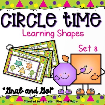 Preview of Circle Time Songs Learning Shapes - Set 8