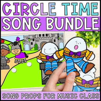 Preview of Circle Time Songs. Special Education, Preschool & Kindergarten Music Activities