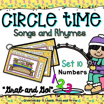Preview of Circle Time Songs and Fingerplays - Set 10 - Counting & Numbers