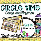 Circle Time Songs and Fingerplays - Set 10 - Counting & Numbers