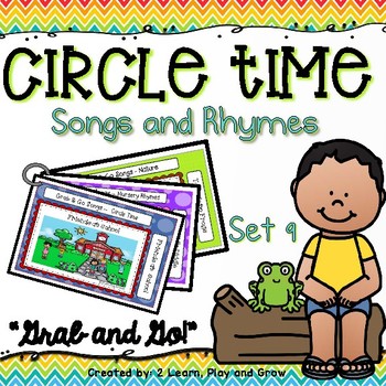 Preview of Circle Time Songs and Fingerplays - Set 9