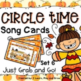 Circle Time Songs Thanksgiving and Fall - set 6