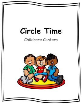 Preview of Circle Time Toddlers and Young Children Tips and Visual Rules Bundle