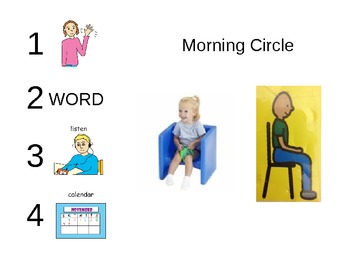 Preview of Circle Time- Transportation- Autism