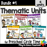 Theme Units Bundle Circle Time Lesson Plans & Activities f