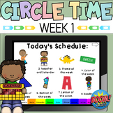 Circle Time Week 1
