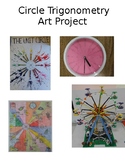 Circle Trigonometry Art Project