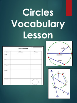 Preview of Circle Vocabulary Lesson