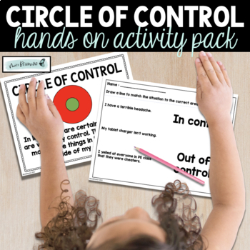 Preview of Circle of Control Hands On Activity Pack