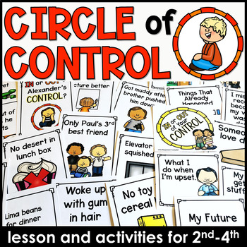 Preview of Circle of Control Activities Inside vs. Outside of Our Control Lesson