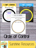 Circle of Control poster and activity, Restorative Practic