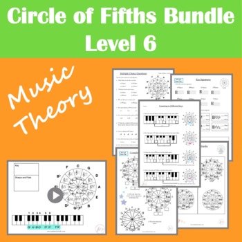 Circle Of Fifths Level Pack By Jade Bultitude Tpt