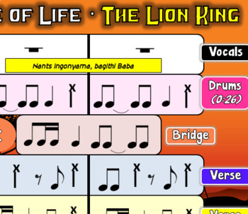 Preview of Circle of Life, Elton John (from "The Lion King") - BUCKET DRUMMING!