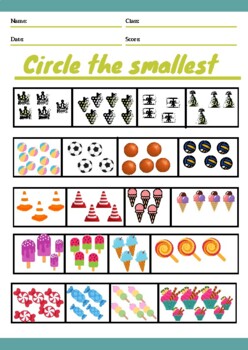 Preview of Circle the smallest