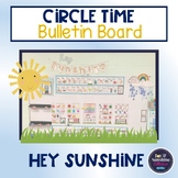 Circle time board - Sunshine
