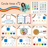 Circle time folder- PECs and tracing letters. Special need