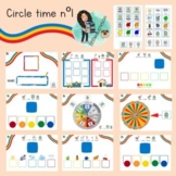 Circle time folder with PECs- A3 or A4 size. Special needs.