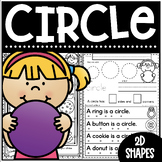 Circles ~ A No Prep Math Printables Package for Kindergart