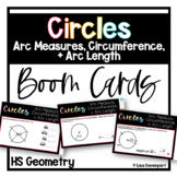 Circles- Arc Measures, Circumference, and Arc Length - Geo