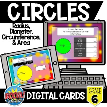 Preview of Circles Boom Card Bundle {Digital Cards}