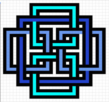 Preview of Circles: Chords, Secants, Tangents Lengths Pixel Art
