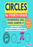 Circles-Circumference, Area Fourth Grade