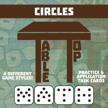 Preview of Circles Game - Small Group TableTop Practice Activity