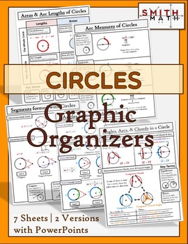 Preview of Circles - Graphic Organizers