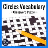 Circles Vocabulary Crossword Puzzle