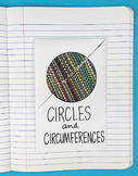 Math Doodle - Circles and Circumferences Foldable by Math Doodles