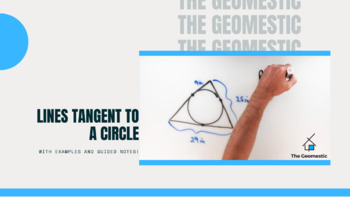 Preview of Circles and Tangent Lines Guided Notes