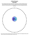 Circles of Support Worksheets