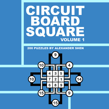 Preview of Circuit Board Square - Math Logic Puzzles