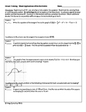 Circuit Training - Applications of the Derivative (calculus)